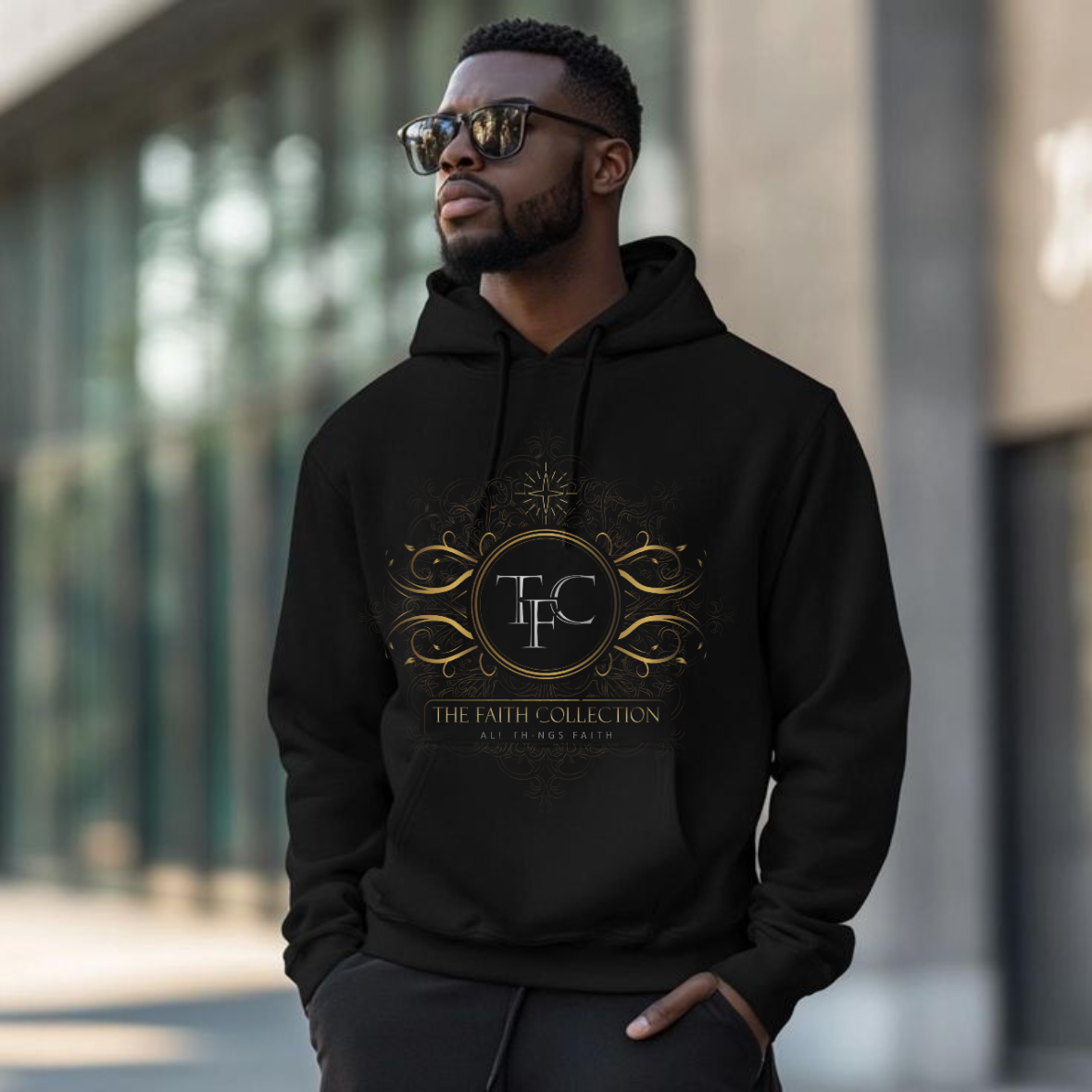 TheFaithCollections Unisex oversized hoodie